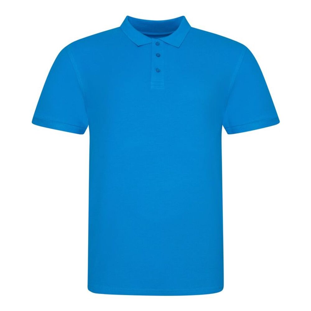 AWDis Just Polos Mens The 100 Polo Shirt / Azure Blue